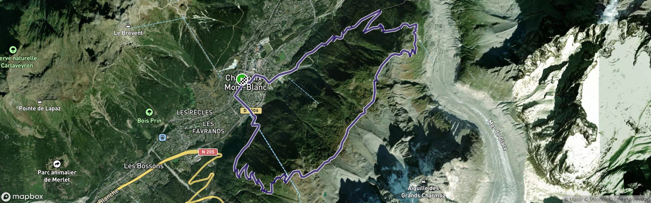 Race map